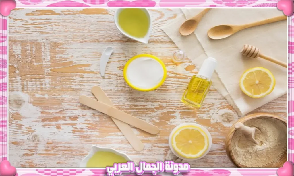 ماسك عصير الليمون وصودا الخبز